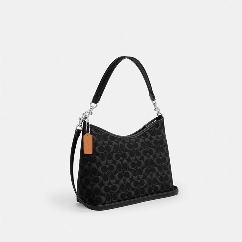 COACH LAURAL Classic Signature Women's Shoulder Hobo Bag
