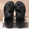 Fashion Sandals Summer Men's Casusal Outdoor Dual-purpose Slippers Breathable Anti Slip Waterproof Soft Sole Beach Shoes Driving Sandals