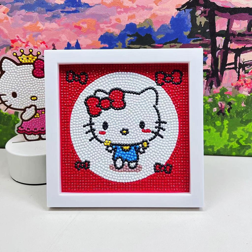 Free Shipping/Cartoon Diamond Painting Children'S Gift Handmade Cross Stitch Framed Diy Bedroom Sticker