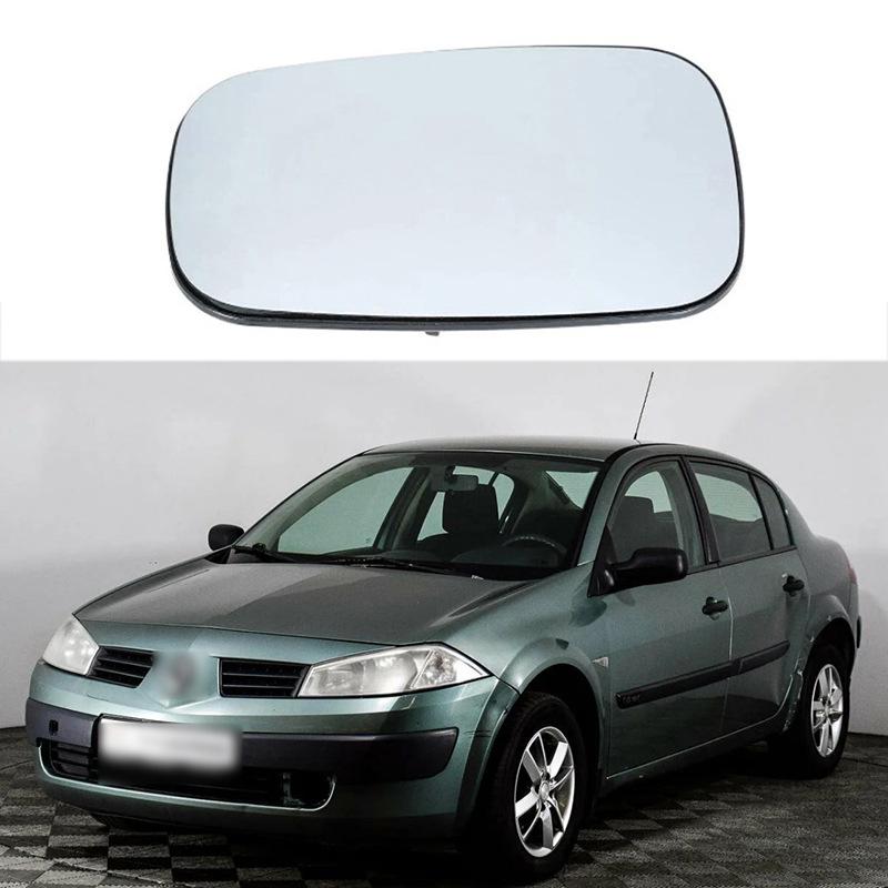 

Heated Rearview Mirror Lens Fit for 2001-2007 Renault Laguna II Left single piece