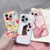 Case For POCO F7 Pro / F7 Ultra Summer Flower Transparent Funda For POCO F 7 Soft Untra Thin Phone Back Cover Shockproof Housing
