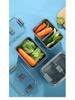 Large Capacity Double-Layer Transparent Food-Grade Sealable Fresh-Keeping Refrigerator Box