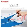 KAWASAKI Badminton Bag, 6-Racket Capacity, Sports Backpack, Casual Training Bag, Tennis Bag, B8365, Gradient Blue