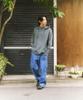 Snow Peak Garment Dyed Hoodie Large SW-25AU013, Men's/Women's, Charcoal,