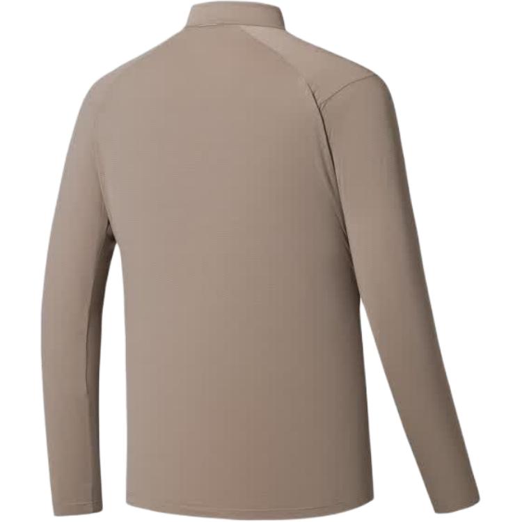 Anta Stand Collar Breathable Quick-Dry Long Sleeve T-Shirt Men tops 152630411-1