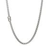 6mm Stainless Steel Square-Pearl Chain European American Hip-Hop Cross-Border High-End Jewelry Model CHA488 Customizable Gift