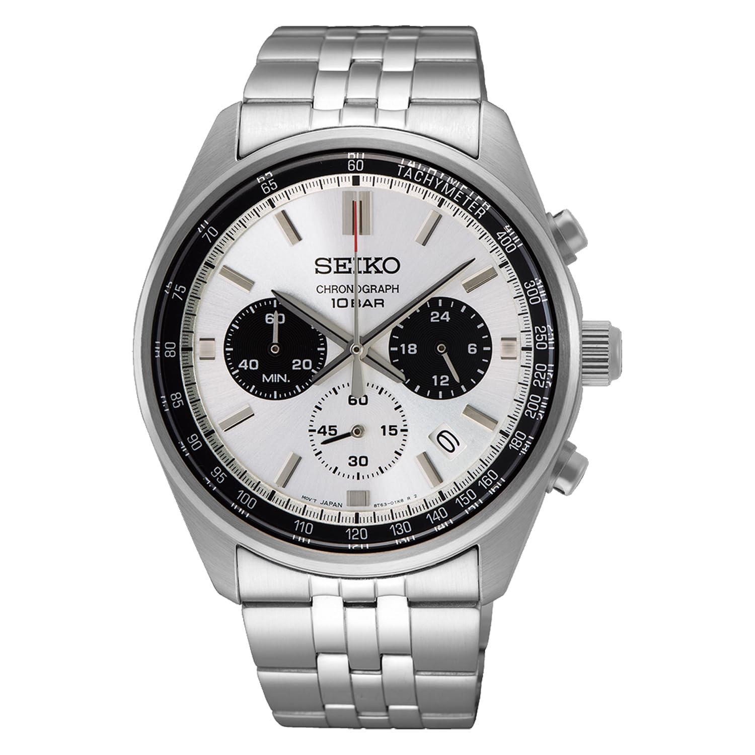 

[SEIKO] SEIKO 1/5 Second Chronograph Quartz CHRONOGRAPH QUARTZ Wristwatch SSB425P1 Men s Silver P...