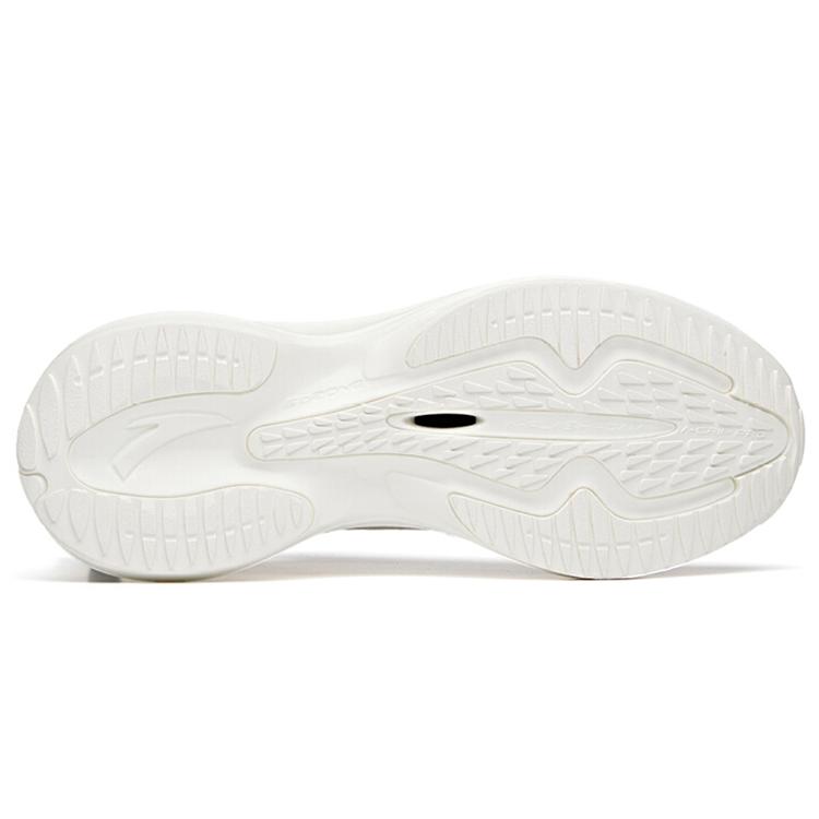 Anta Gazelle 1.0 Abrasion Resistant Low Top Running Shoes Women's White 122125585-5