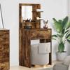 Bedroom Vanity Tables Smoked Oak 80 x 39.6 x 135 cm