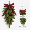 Christmas Red Bell Hanging Tree Decorations, 50 Pcs Holiday Ornaments for Home Decor