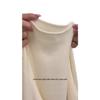 Autumn 2024 Women's Semi-High Neck Soft Sweater: Slim Fit Straight Shoulder Knit