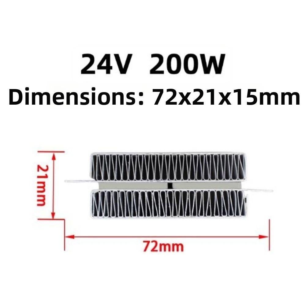 High Quality 12V24V48V AC DC Incubator Heater 50/100/200W 72 * 21mm Insulation-Thermostatic Heating Element
