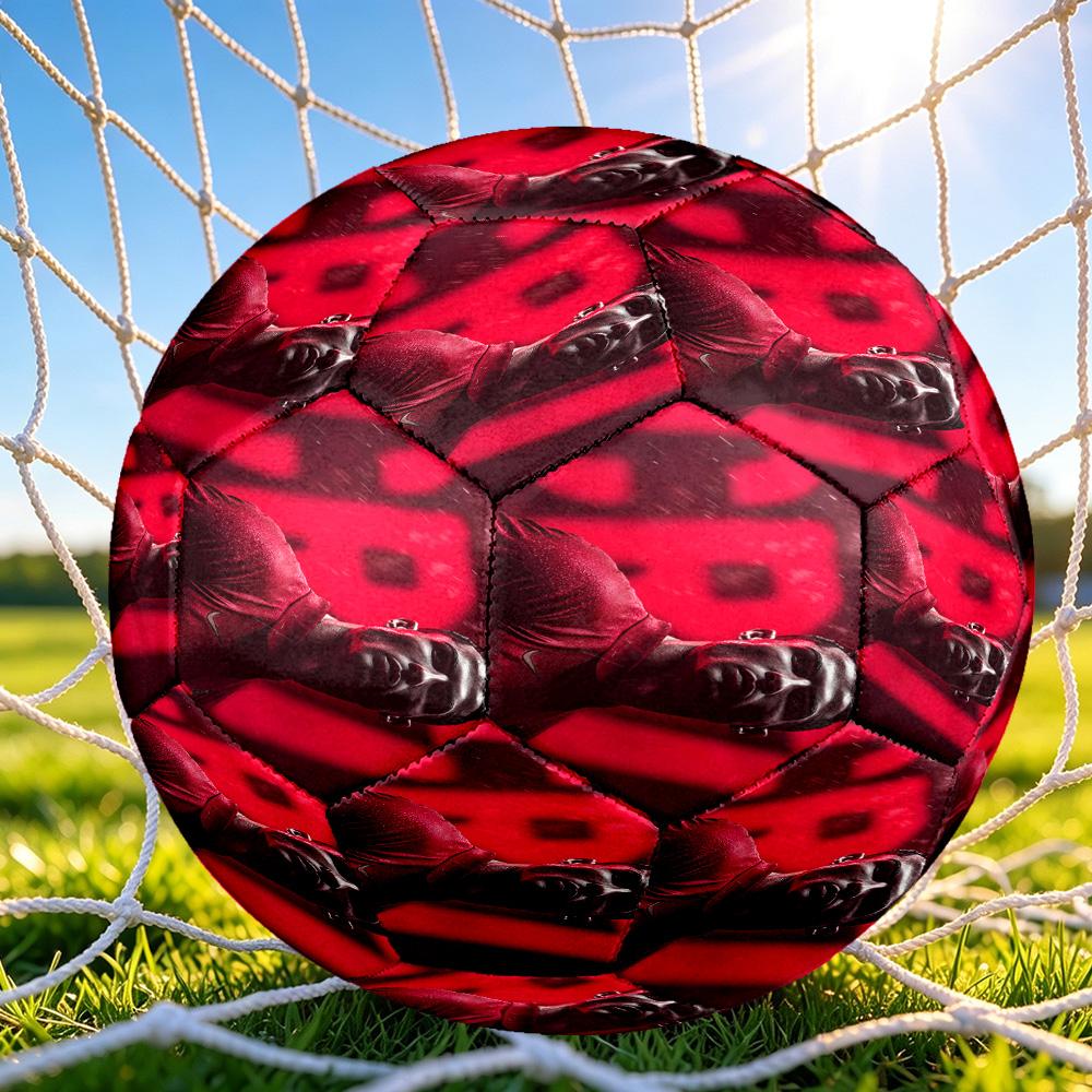 1pc Ronaldos Jersey Glory Soccer Ball Size 5, Suitable for Practice Matches/tournament Training,Lightweight and Durable. Cl70213