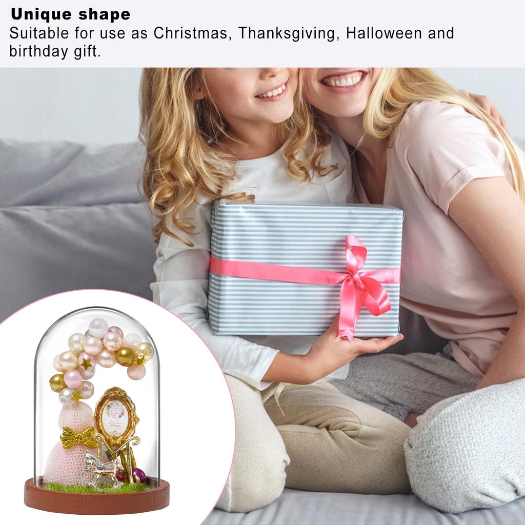 DIY Puppenhaus Simulation Miniatur Holzmodell Dekoration für Kinder Mädchen GeschenkeMINI001