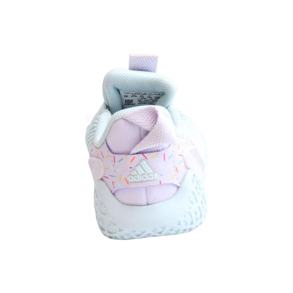 Adidas 4Uture Rnr Slip Resistant Durable Low Top Walking Shoes Baby Shoes White Blue FW3786