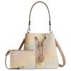 Coach Rowan 21 Brand Print Bucket Bag Coated Canvas Crossbody Tote Bag Small Women Bags Rainbow CDA92-SVSAS