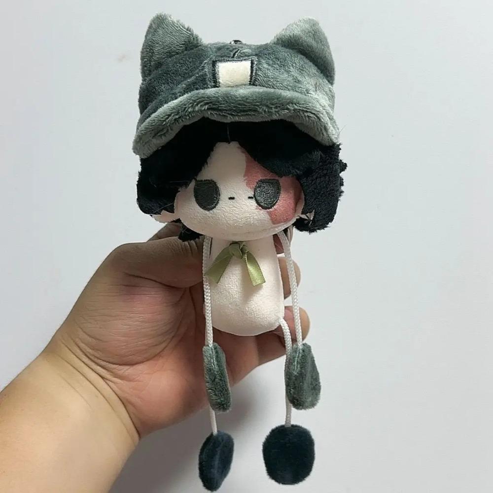 12CM Anime Identity V Cosplay Edgar Valden Norton Campbell Plush Backpack Plushies Keychain Pendant Ornament Christmas Gifts