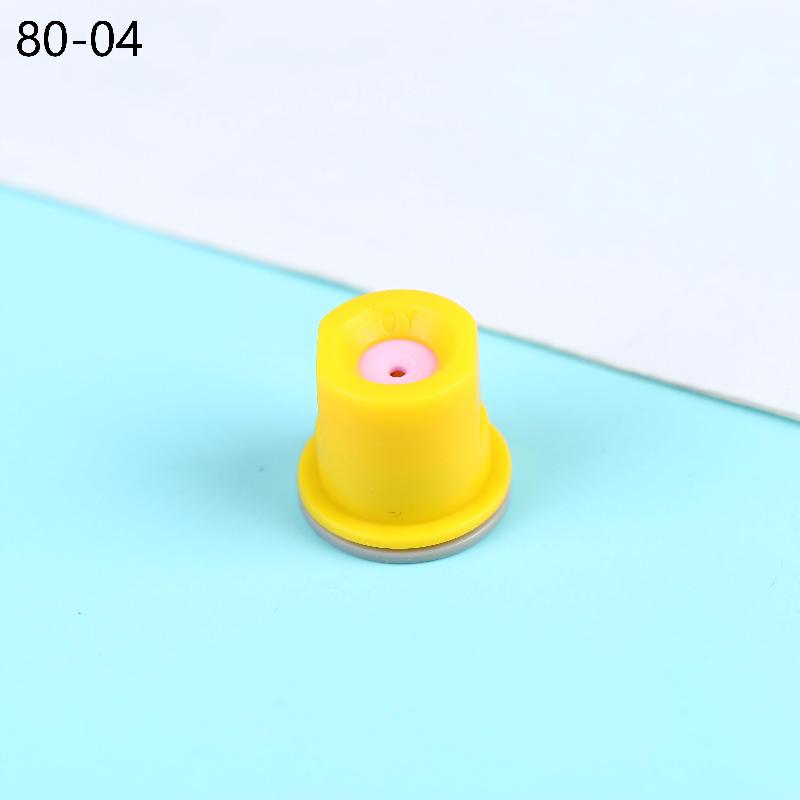 Ceramic Core 80 Degree Agricultural Sprayer Nozzle Ceramic Core Anti-drip Ceramic Hollow Cone Nozzle High Pressure Mist Nozzle