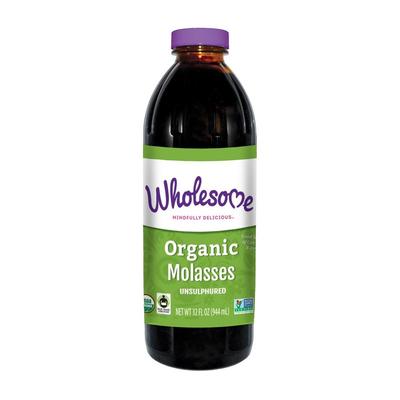 Melasă Organică, Nesulfurată, 32 fl oz