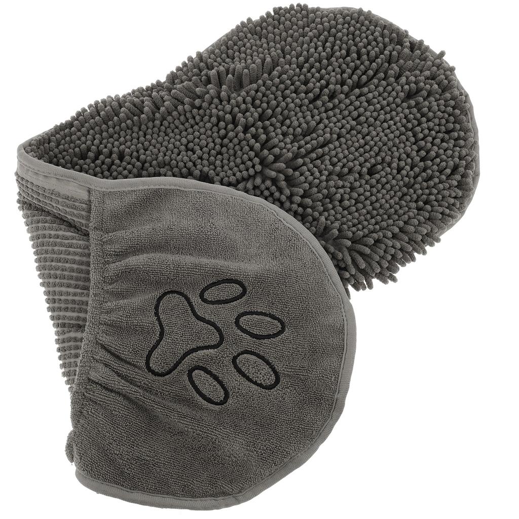 Dog Fast Dry Towel Absorbent Soft Pet Bath Towel Quick-drying With Hand Pockets Lightweight Cat Pet Bath Supplies