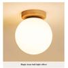 IRALAN Nordic Glass Ceiling Light Single LED Ceiling Lamp Entryway Hallway Balcony Living Room Bedroom Aisle Light Fixtures
