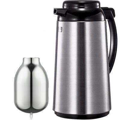 Thermoskanne mit Glaseinsatz ZOJIRUSHI AFFB-10S-XA 1L silber