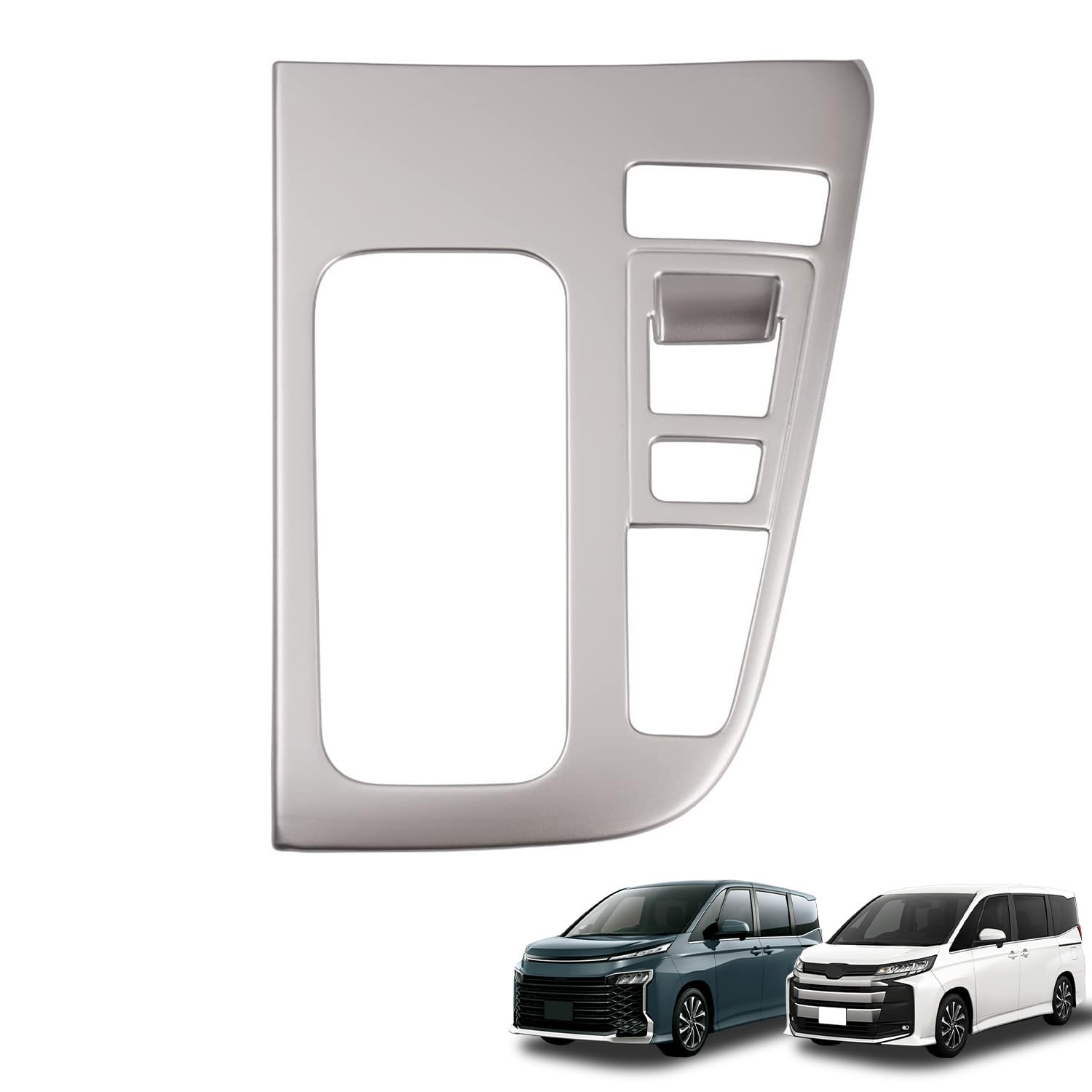 

Накладка на панель переключения передач серебристая для Toyota 90 Series Запчасти на заказ Детали интерьера Хромированные детали интерьера Накладка на панель [SunYard] Voxy/Noah Специфичная для автомобиля