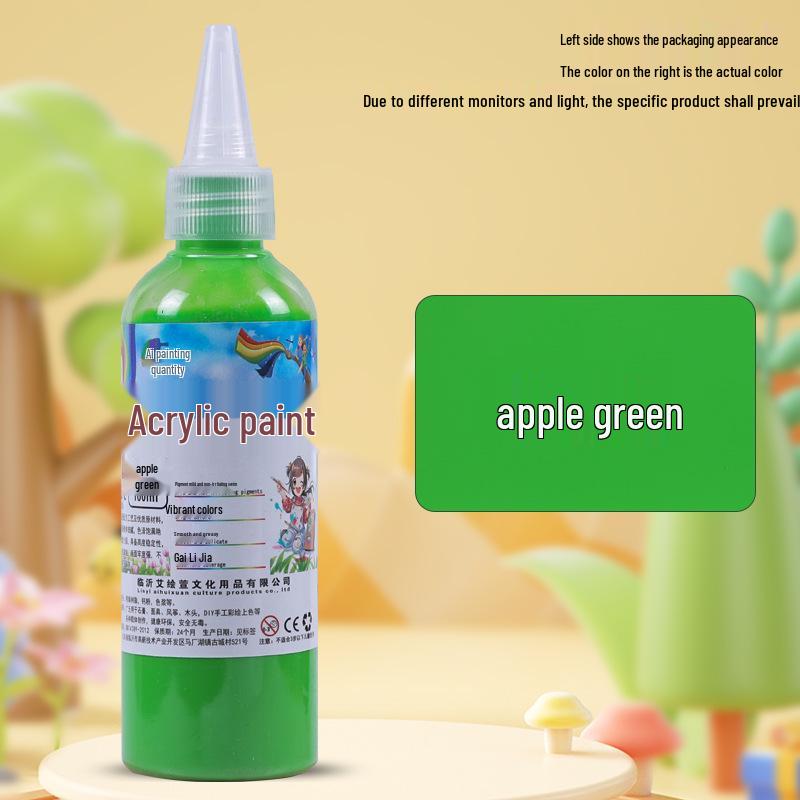 100ml Acrylic Paint for Plaster Doll, Fluid, Graffiti, Wall & Art Painting