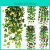 Exquisite Artificial Silk Morning Glory Flower Vine Perfect For Vibrant Home Wall Decoration