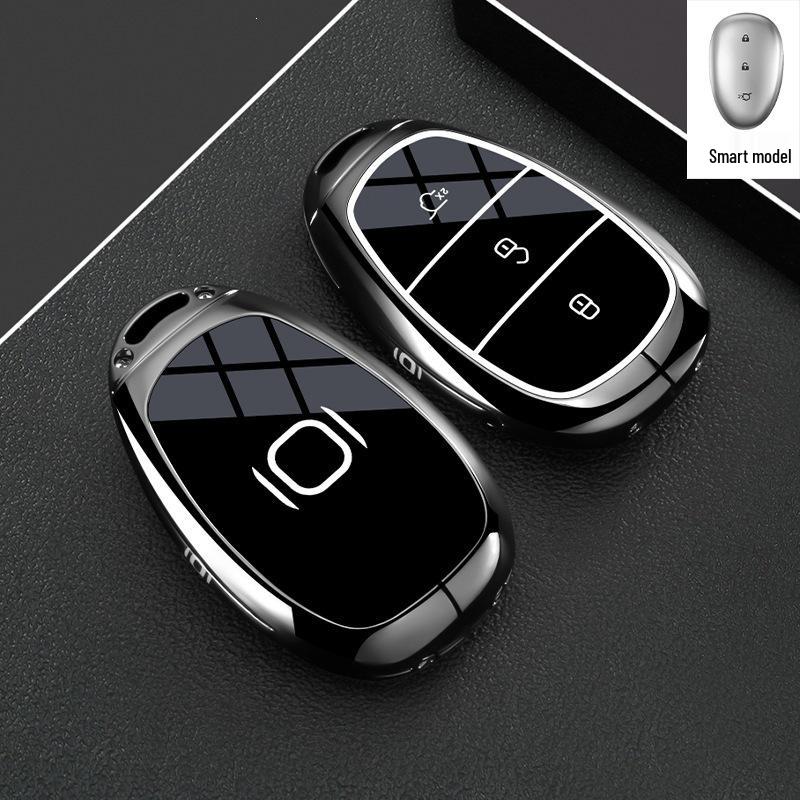 Compatible Key Case for Changan Qiyuan A07/Q07/A05/E07 Metal Shell (2025) Standard