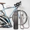 Cușcă pentru sticlă de apă pentru bicicletă, aliaj ușoară de titan, universal MTB, drum, munte, bicicletă, suport pentru pahare de apă, suport de depozitare, accesorii pentru ciclism