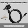 Metal/Plastic Bicycle Air Pump Extension Tube Pump Tire Inflator Nozzles  Bike Accessories