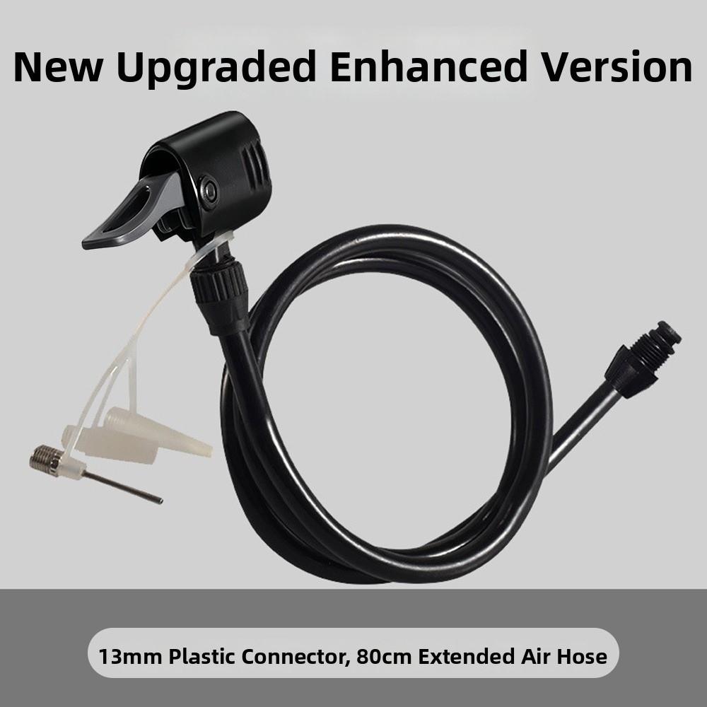 Metal/Plastic Bicycle Air Pump Extension Tube Pump Tire Inflator Nozzles Bike Accessories