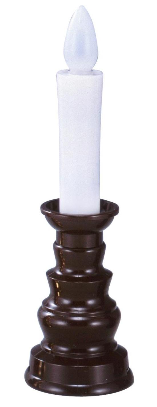 

Asahi Denki Kasei Smile Kids Electric Candle with Stand, Safe Candle, Medium, Brown, ARO-3201