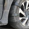 Emergency Car Snow Chains, Ten Pieces, Widen and Thicken Plastic Anti-Skid Ties, Winter Wheel Tyre Safety Equipment