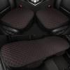 New Linen Car Seat Cushion Three Piece Set, Four Season Universal Anti Slip Five Seat Backrest Car Seat Cushion, Summer Cushion