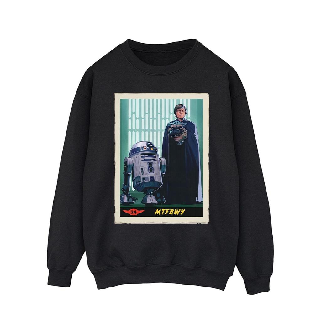 Star Wars Mens The Mandalorian MTFBWY Sweatshirt