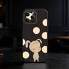 Cute Y-Yoshitomo Nara Phone Case For iPhone 17,16,15,14,13,12,11 Plus,Pro,Max,Mini Silicone black Soft Cover