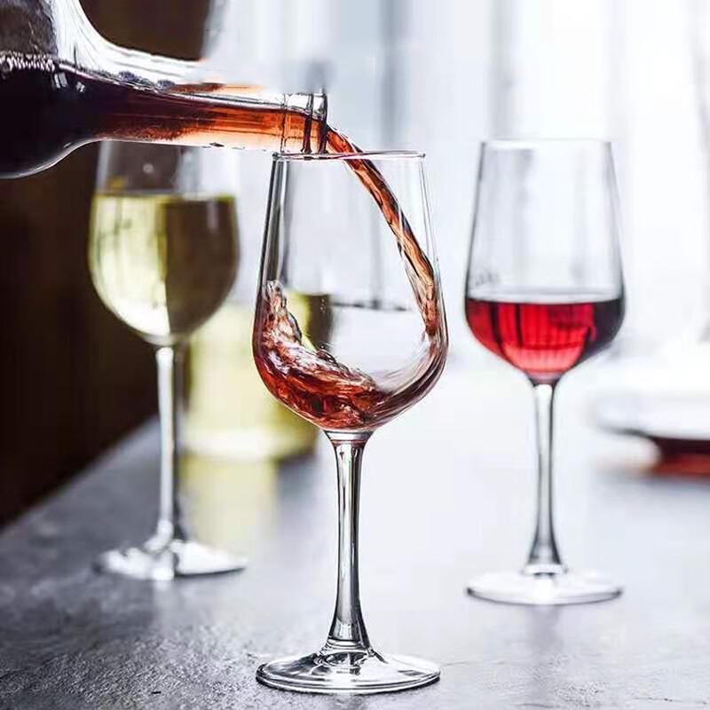 JingQingFu Lead-Free Stemmed Wine Glasses