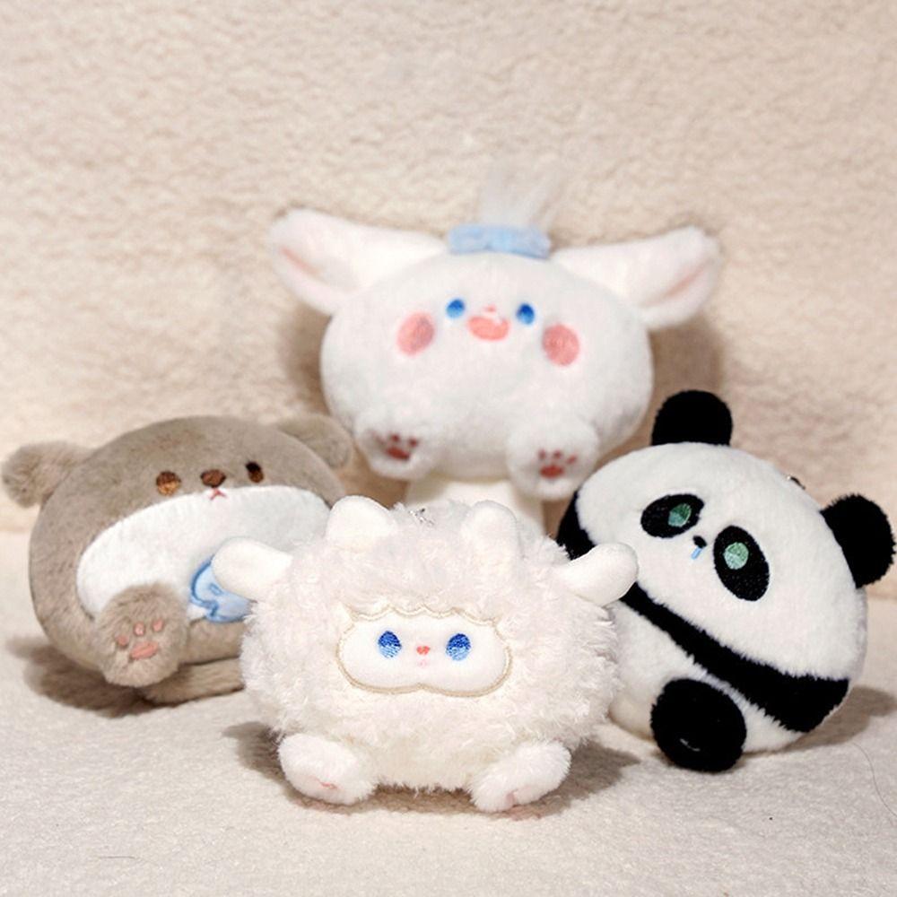 Plush Kids Stuffed Animal Toys PP Cotton Cute Bag Pendant Plush Doll Keychain  Car Accessories