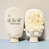 Creative 2-in-1 Bath Towel Mud Removal Cartoon Exfoliating Gloves Double-side Bath Flower Bathroom Spa