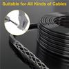 Galvanized Metal Cable Pulling Socks Steel Mesh Mesh Puller Grips Cable Puller  Accessories Parts