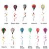 Revolving Colorful Yard Decor Lawn Outdoor Lawn Decorations Windmills Whirlygig Toys Hot Air Balloon Wind Spinners Pinwheels