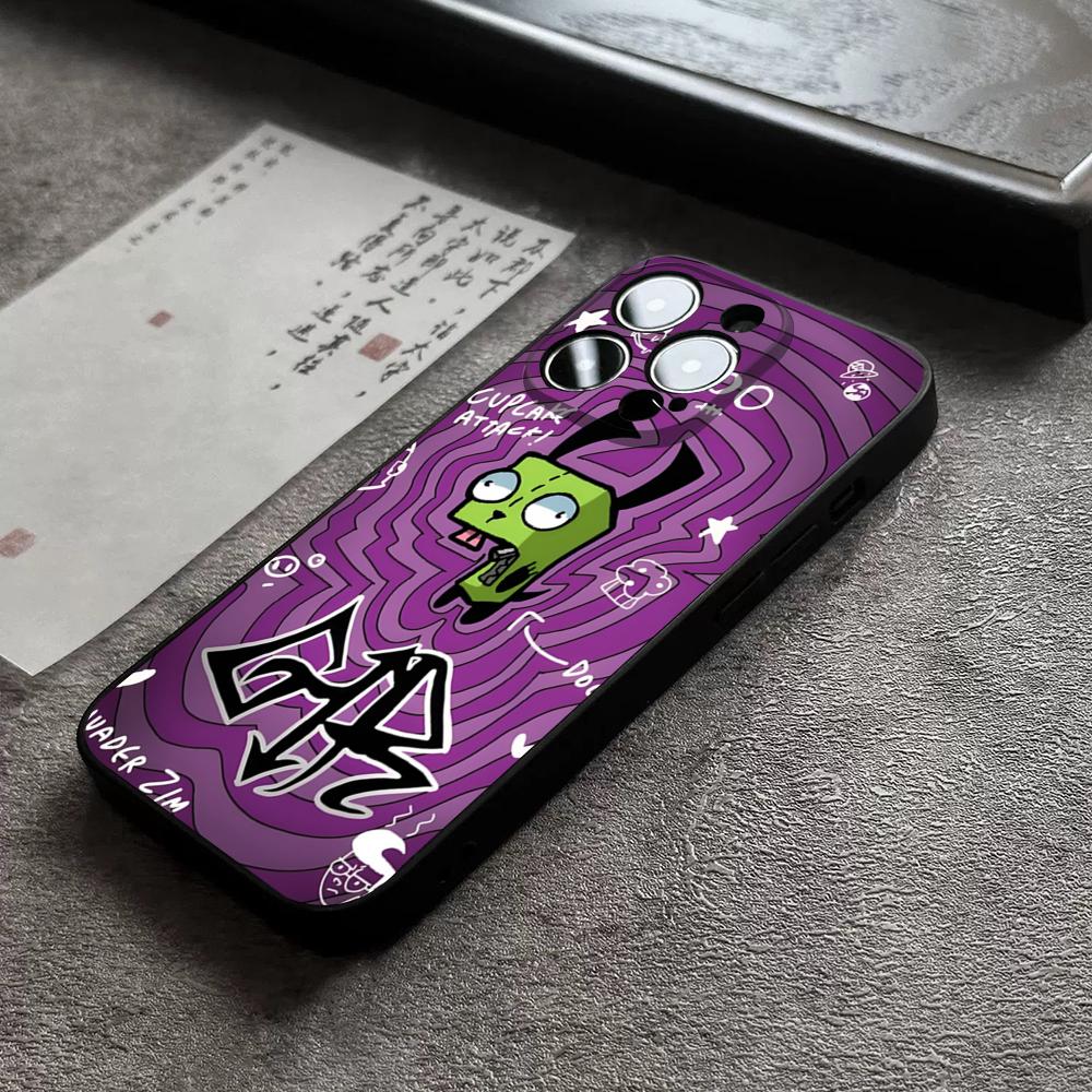 Invader Zim Phone Case For 17 Pro Max For Iphone 14 16 Pro Max 12 15 11 13 Pro Xr X Xs 8 7 Plus Back Cover