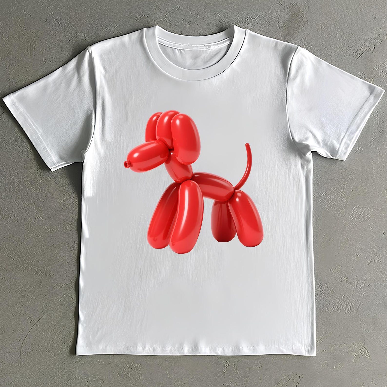 Funny Balloon Dog T-Shirt: Unisex Heavy Cotton Animal Lover Tee 2XL