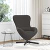 Egg Chair Dark Grey 63 x 73 x 90 cm Fabric