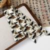 Gentle Yellow Small Silk Scarf Women's Spring Long Streamer Small Scarf Decorative Headband Multi-functional Binding Bag Belt