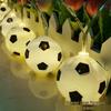 World Cup Football Theme LED String Lights - Indoor Party & Festival Decor - Baby's Breath Colorful Design