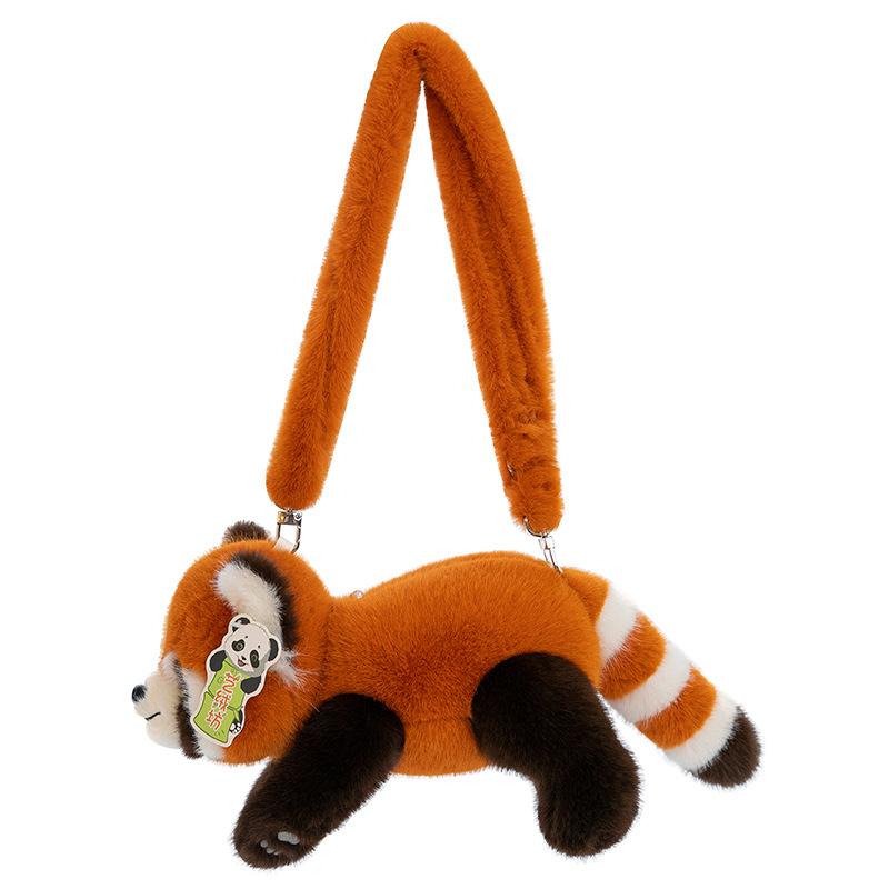 New Jungle Animal Toys Cute and Naive Panda Plush Doll for Children's Simulated Animal Skin