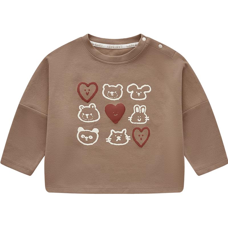 Labby Kids  Double-Sided Long Sleeve T-Shirt 110